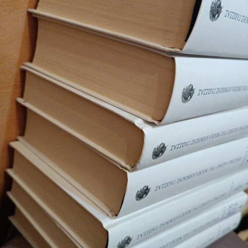 Practical Dictionary of Modern Greek Language 7 Volumes like new