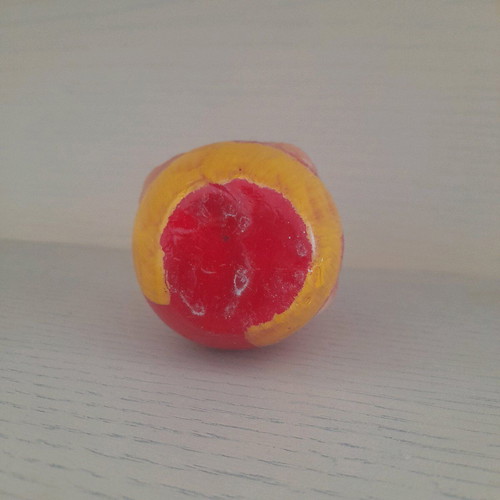 Vintage Easter egg candle 10 cm like new