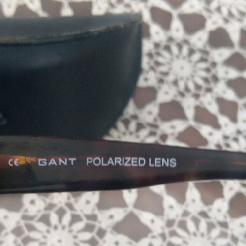 Gant sunglasses used, brown frame with polarized lenses