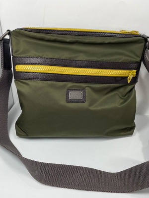 Dolce & Gabbana Canvas Messenger Bag like new, green