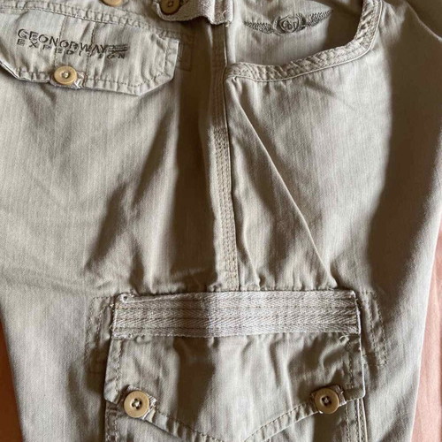 Bermuda shorts large Geonorway beige like new