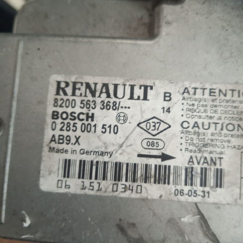 Airbag module for Renault Clio III 0285001510
