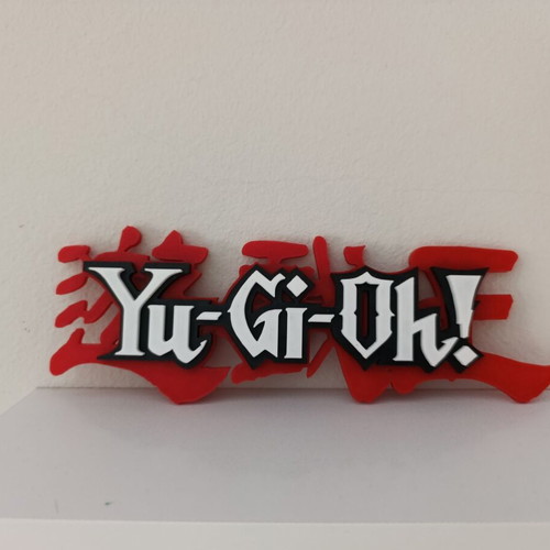 Yu-Gi-Oh! 3D Printed Logo Decorative Sign New