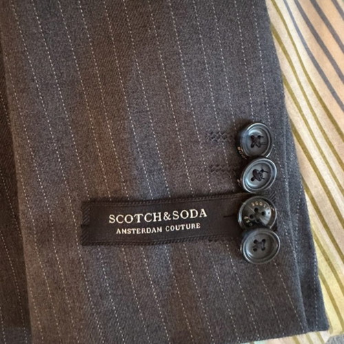 Κουστούμι Scotch & Soda L καινούργιο, γκρι, παντελόνια 32/30