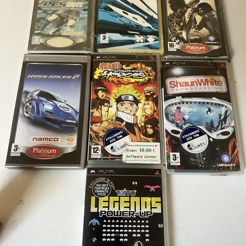 Sony PSP games bundle, complete set