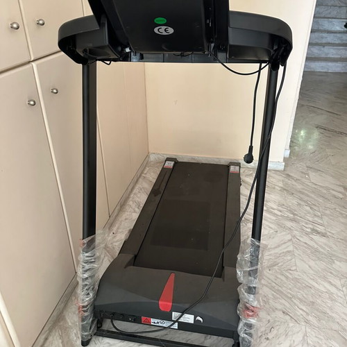 Axxon Fitness electric treadmill with digital display