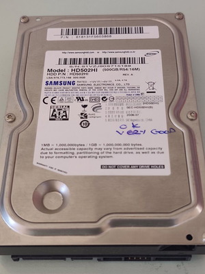 Samsung HDD 3.5" SATA 500GB