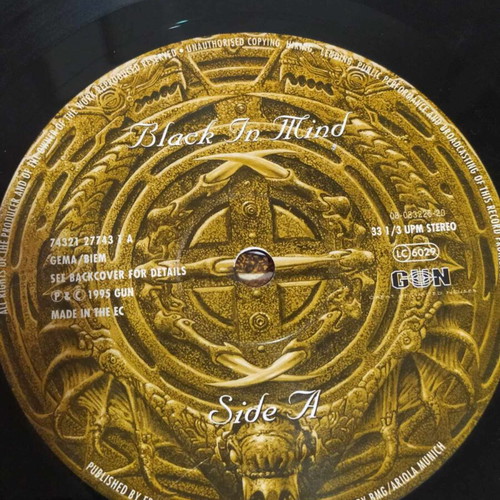 Rage Black In Mind LP used, metal