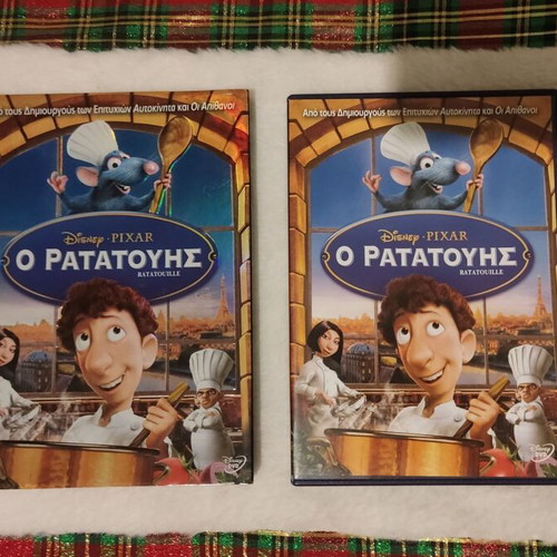 Ratatouille Disney DVD like new, dubbed animated movie