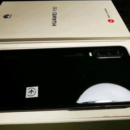 Huawei P30 μαύρο σαν καινούργιο με 128GB, Dual SIM, κάμερα Leica