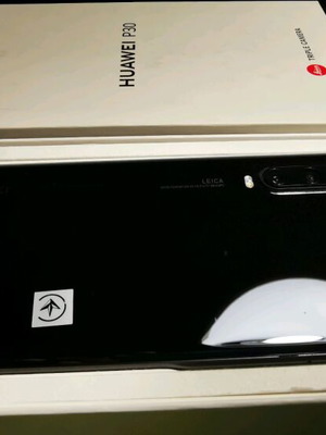 Huawei P30 μαύρο σαν καινούργιο με 128GB, Dual SIM, κάμερα Leica