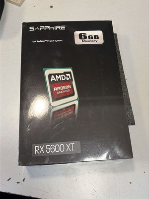 Sapphire ATI Radeon 5600XT Pulse σαν καινούργιο, 6GB DDR6, 192-Bit, HDMI, 3xDP