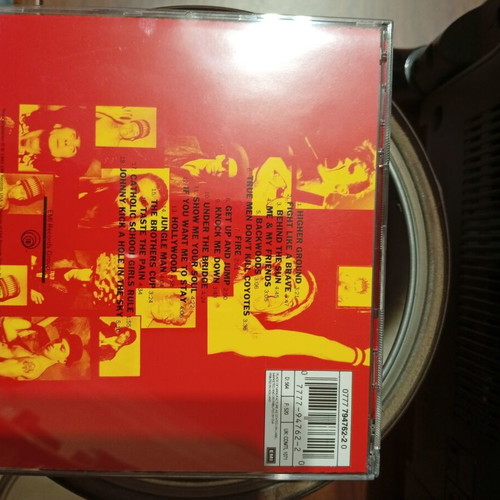 Chili Peppers Beware Red Hot special edition paint can with CD and merchandise