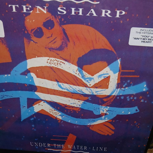 Ten Sharp Under The Water Line vinyl used