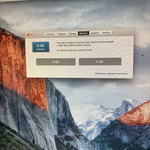 Apple iMac Mid-2009 A1224 used with original accessories
