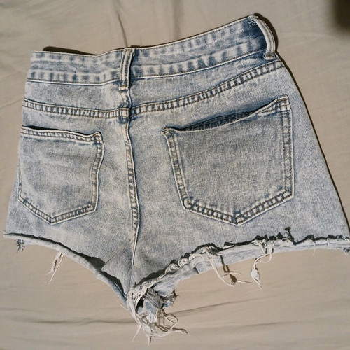 Denim shorts women's new, size XS, blue