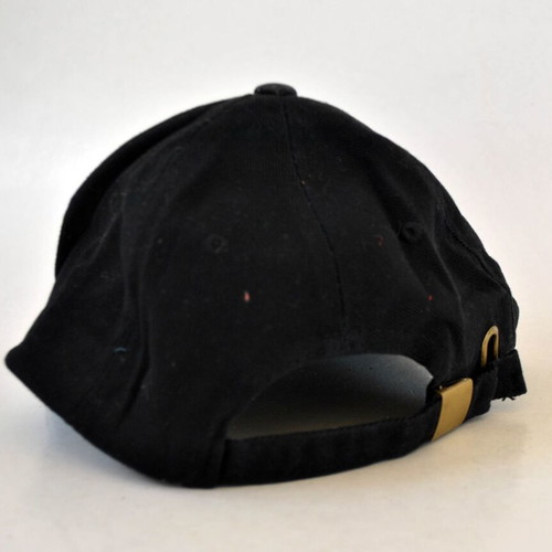 Vintage Slipknot Black Baseball Cap with Red Embroidered Logo Y2K Style