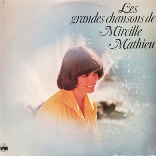Mireille Mathieu Les Grandes Chansons vinyl record used, pop