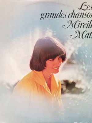 Mireille Mathieu Les Grandes Chansons vinyl record used, pop