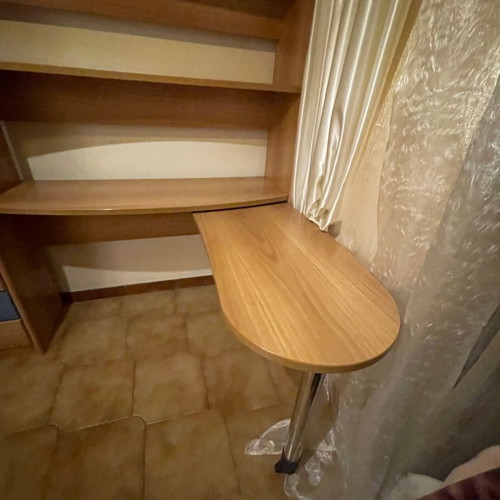 Neoset bookshelf used with desk and shelves