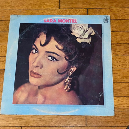 Sara (Sarita) Montiel vinyl rare Greek pressing record, Latin, Pop, LP