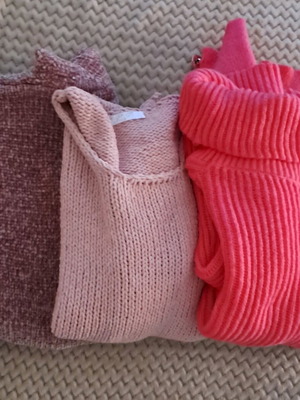 Sweaters used, pack of 3 multicolored