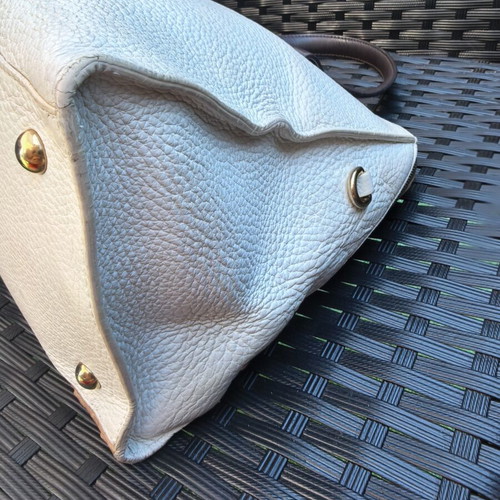 Furla vintage handbag with python effect