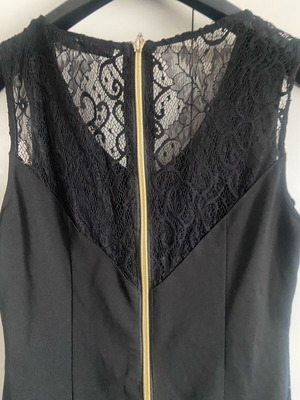 Women's mini dress new, black, viscose, size M