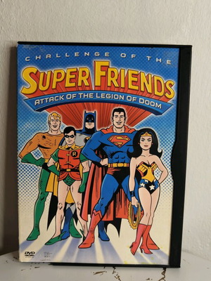 Challenge of the Super Friends DVD μεταχειρισμένο με ελληνικούς υπότιτλους