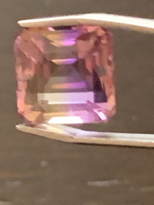 Ametrine natural from Brazil octagon 6-6.5 carats new