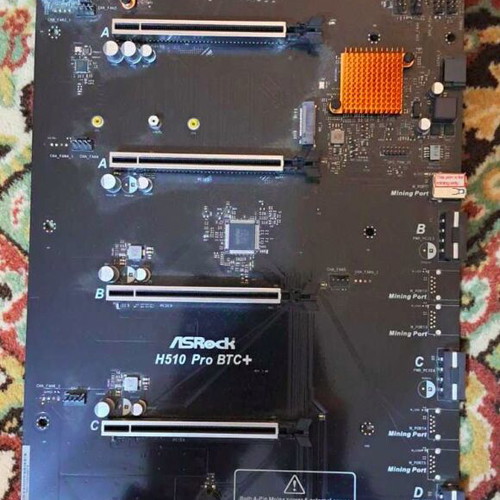 ASRock H510 Pro BTC+ motherboard like new