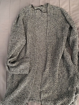 Ζακέτα γκρι πλεκτή Bershka no S like new