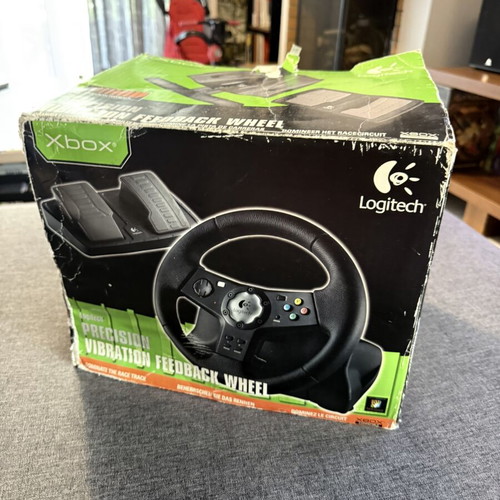 Logitech Precision Wheel for Original Xbox used