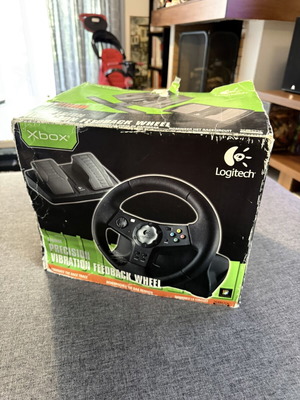Logitech Precision Wheel for Original Xbox used