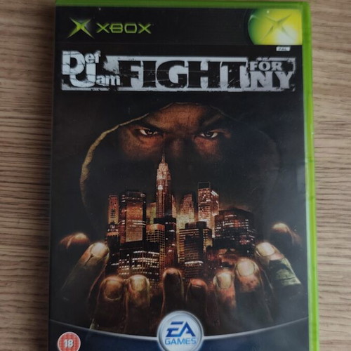 Def Jam Fight for NY game like new with manual