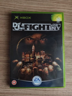 Def Jam Fight for NY game like new with manual