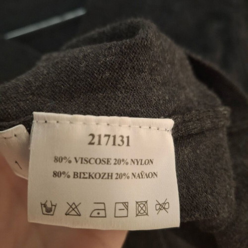 Small women's knitted sweater new, gray anthracite, Leonards