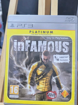 Infamous PlayStation 3 game used