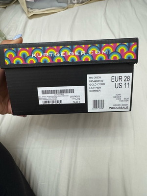 Παιδικά πέδιλα Kurt Geiger καινούργια, πολύχρωμα, μέγεθος 28