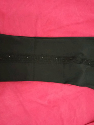 BSB women's black pants with lace, like new