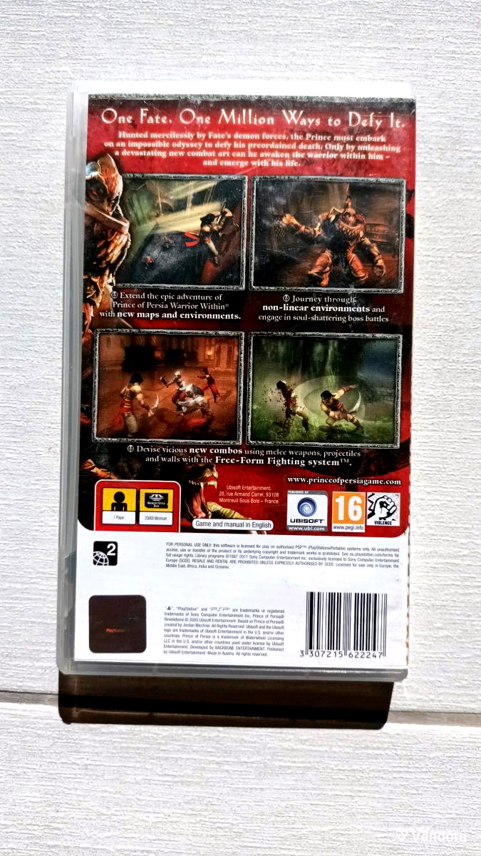 Prince Of Persia: Revelations (Essentials) /Psp