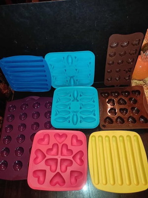 Καλούπια σιλικόνης 3D άνθη μεταχειρισμένα για κερί, πηλό, σαπούνι, υγρό γυαλί