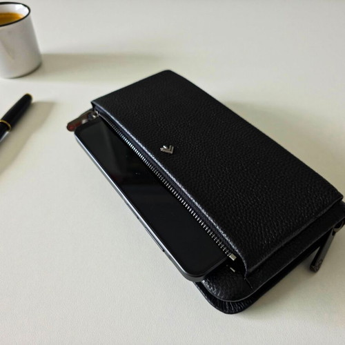 Men's Wallet Genuine Leather Large Capacity Organizer
