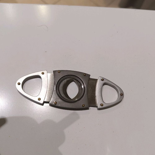 Metal cigar cutter unused