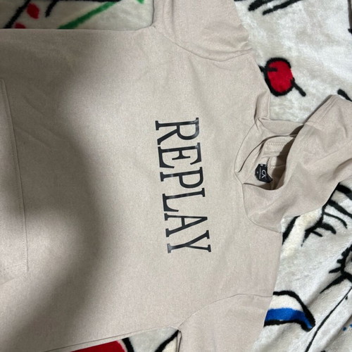 Replay sweatshirt size M beige like new without tag