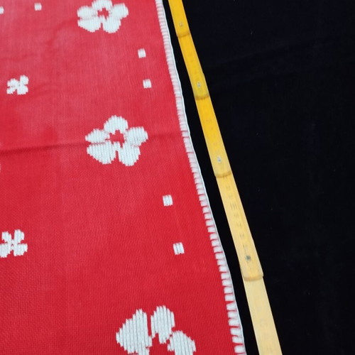 Handmade embroidery used