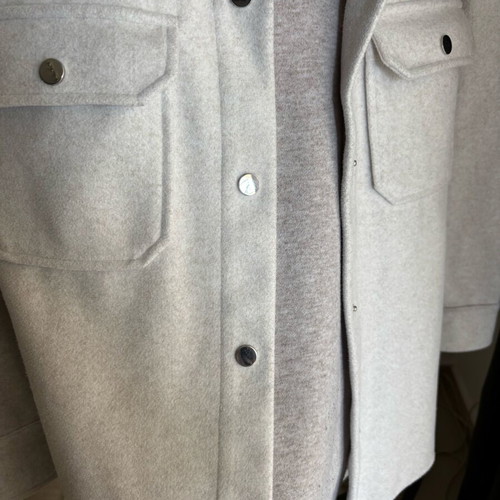 Zara oversized jacket used, grey, size small