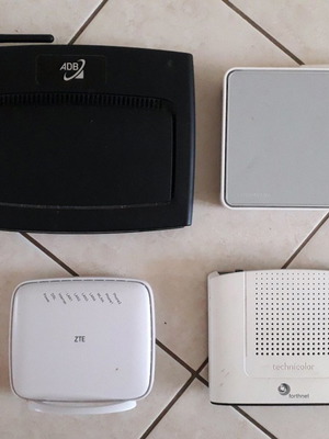 Router μεταχειρισμένα, πακέτο 4, Thomson, ZTE, Technicolor, Forthnet, ADB