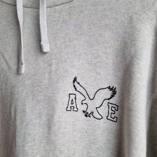 American Eagle men's sweatshirt size L like new, white/beige
