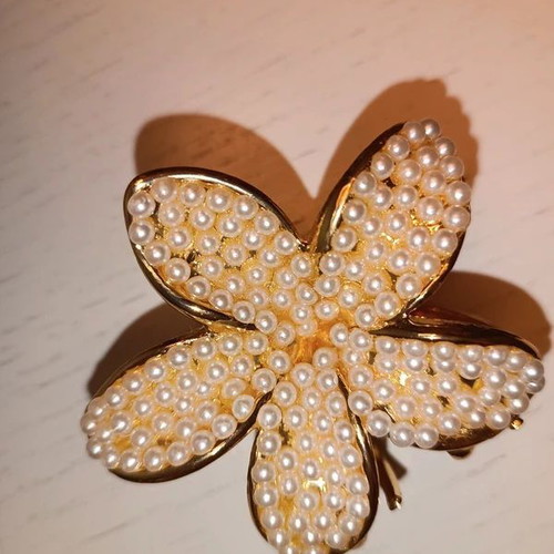 Hair Clip with Pearls new